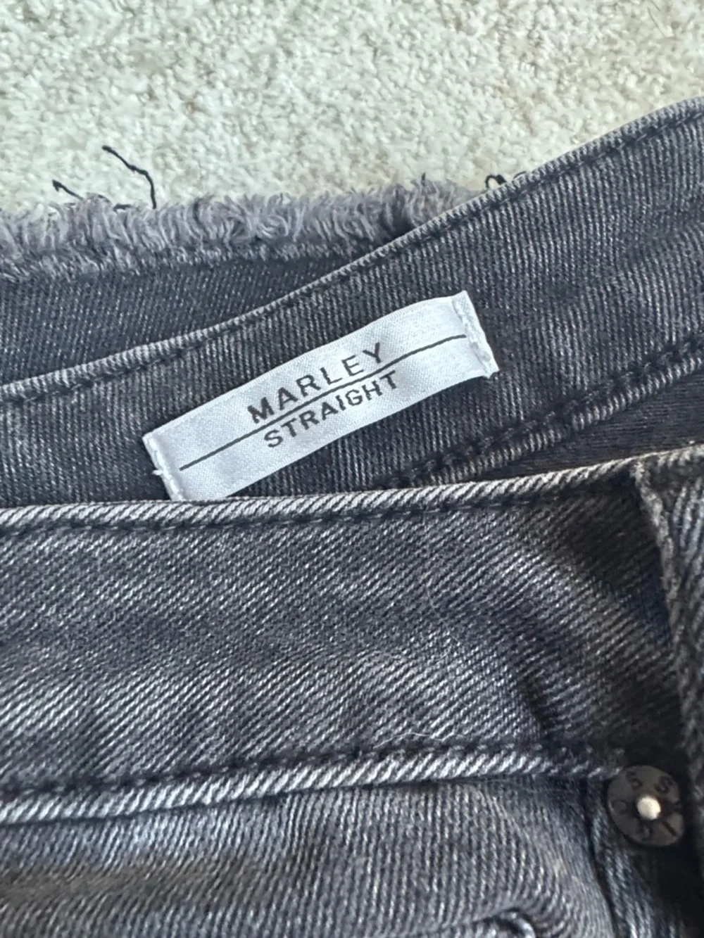 Vigoss Women's Marley Straight Charcoal Black High-Rise Skinny Jeans - Picture 6 of 6